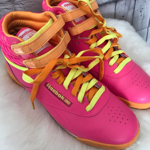 Reebok sneakers, high top retro style - Picture 2 of 2